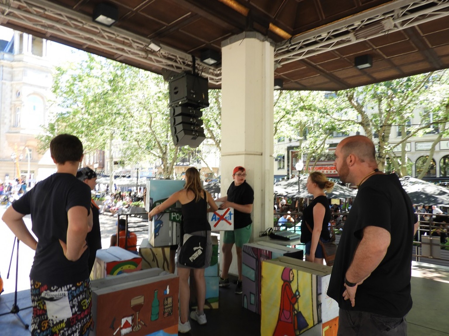 parade des enfants et des adolescents